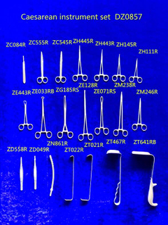 Caesarean Instruments Set 