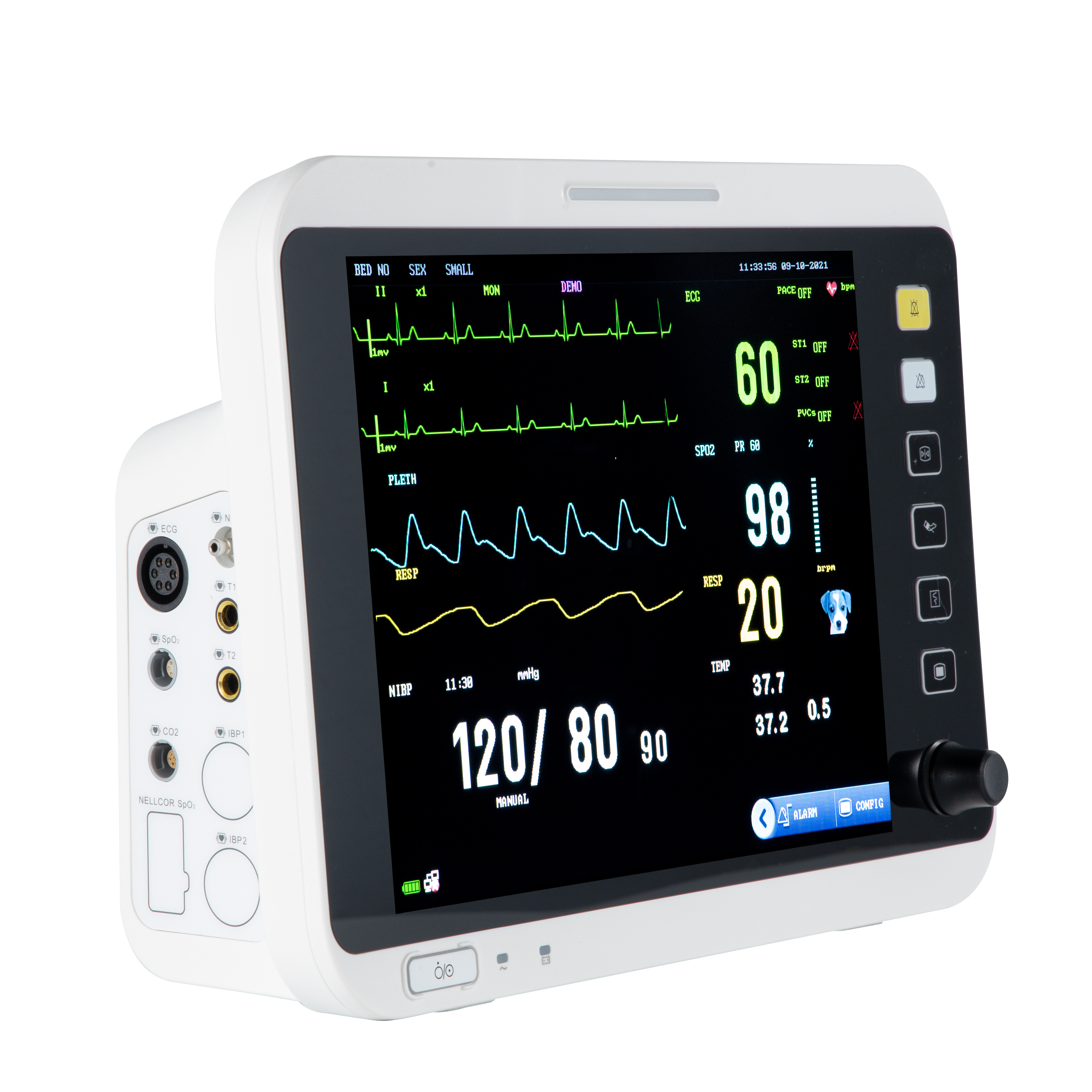 VM12 Veterinary Multi-parameter Monitor
